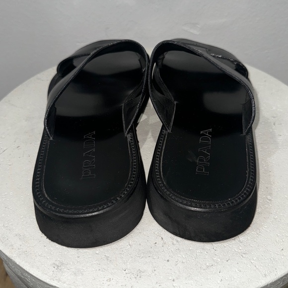 Prada ‘Jesus’ Leather Sandals - Picture 3 of 12
